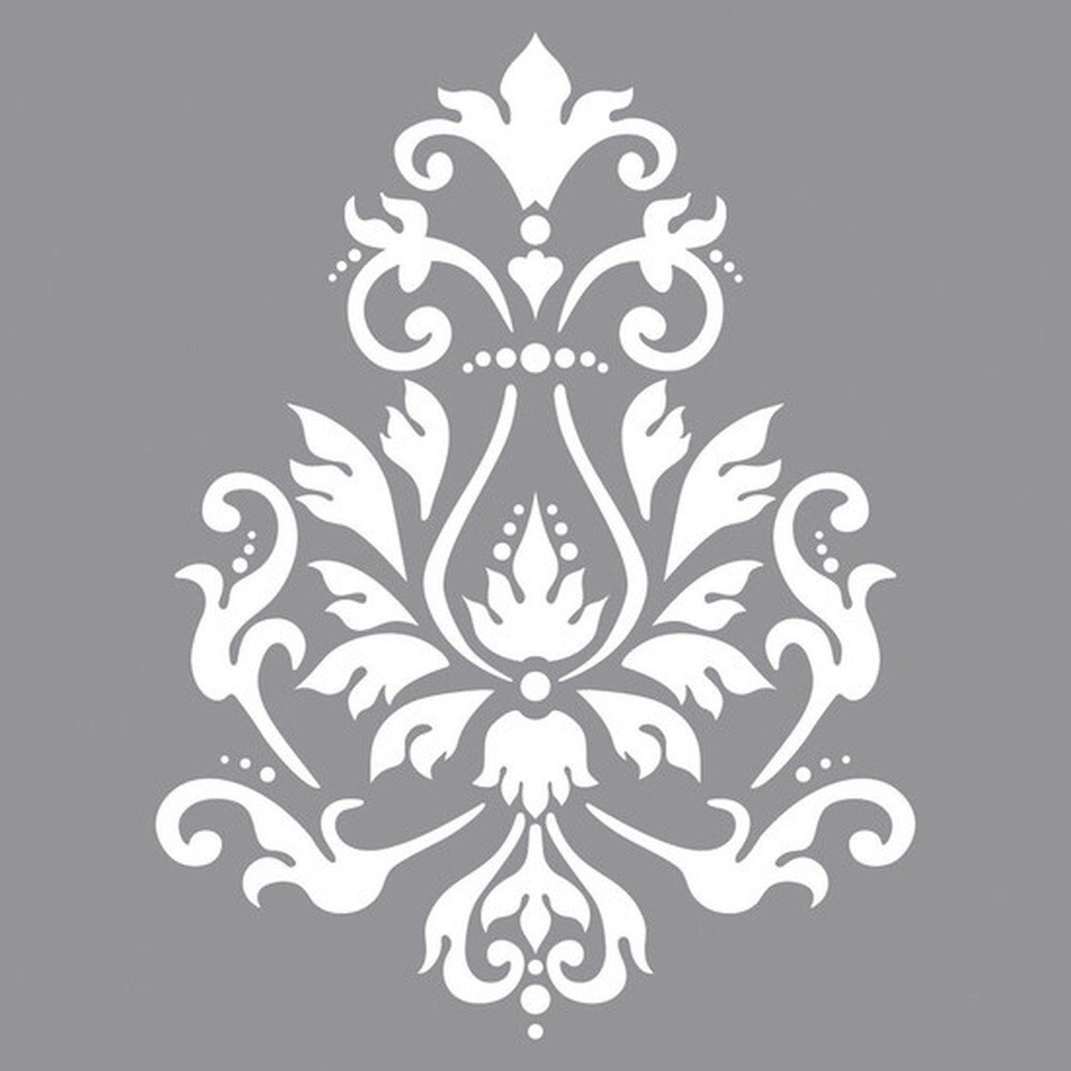 Stencil (30.5 x 30.5cm) - Brocade Motif