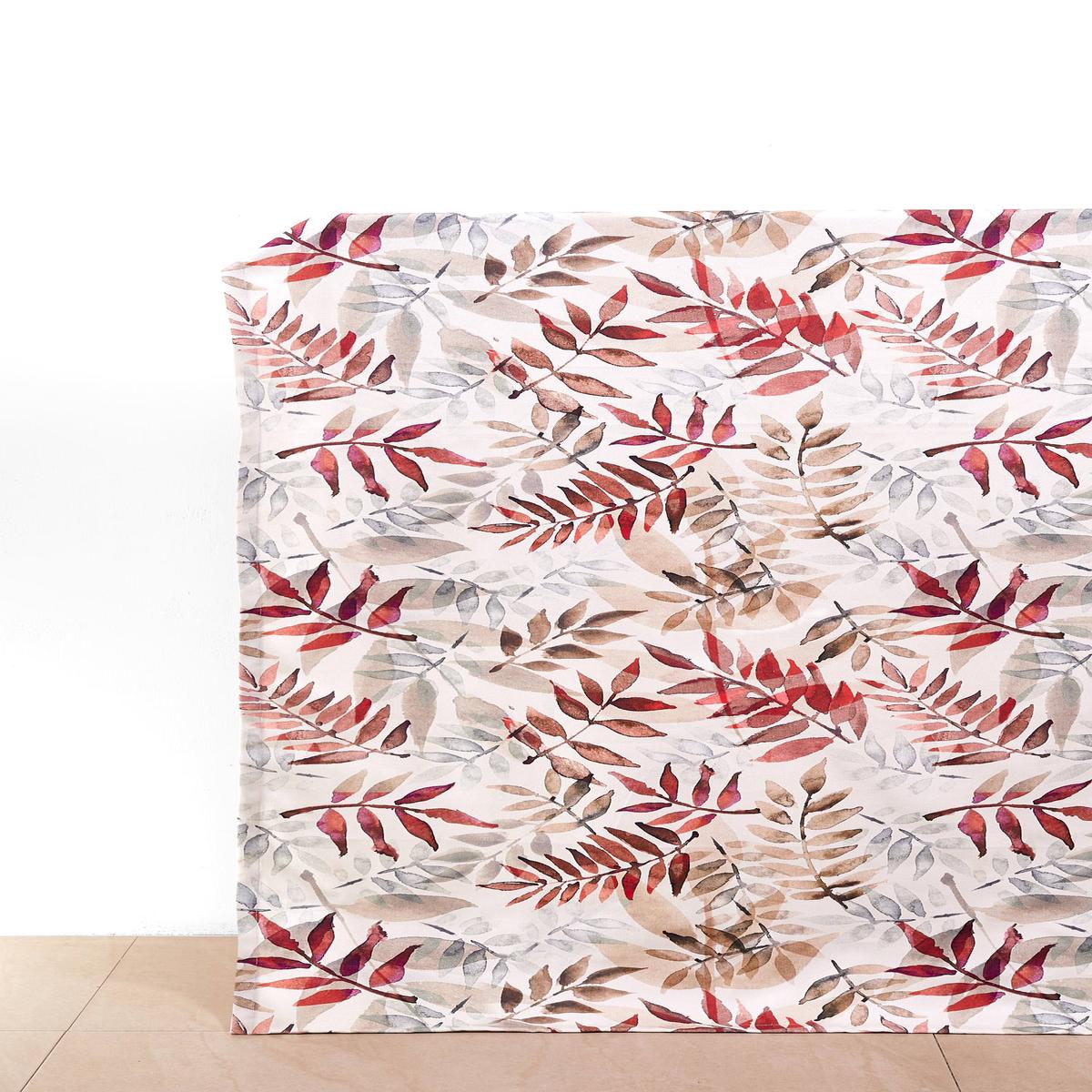 'Bauble' Fabric by the Yard (Red/ Gray/ White)