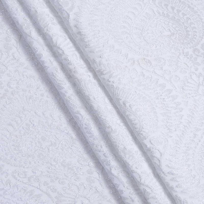 'Alperen' Fabric by the Metre (White)