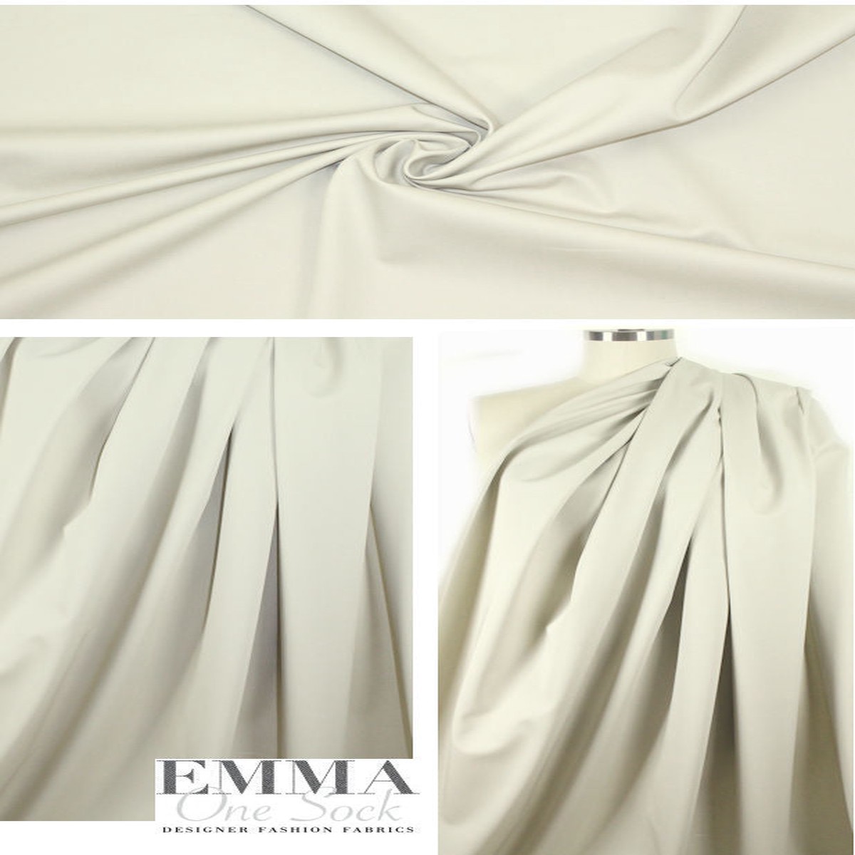 designer cotton twill - light khaki