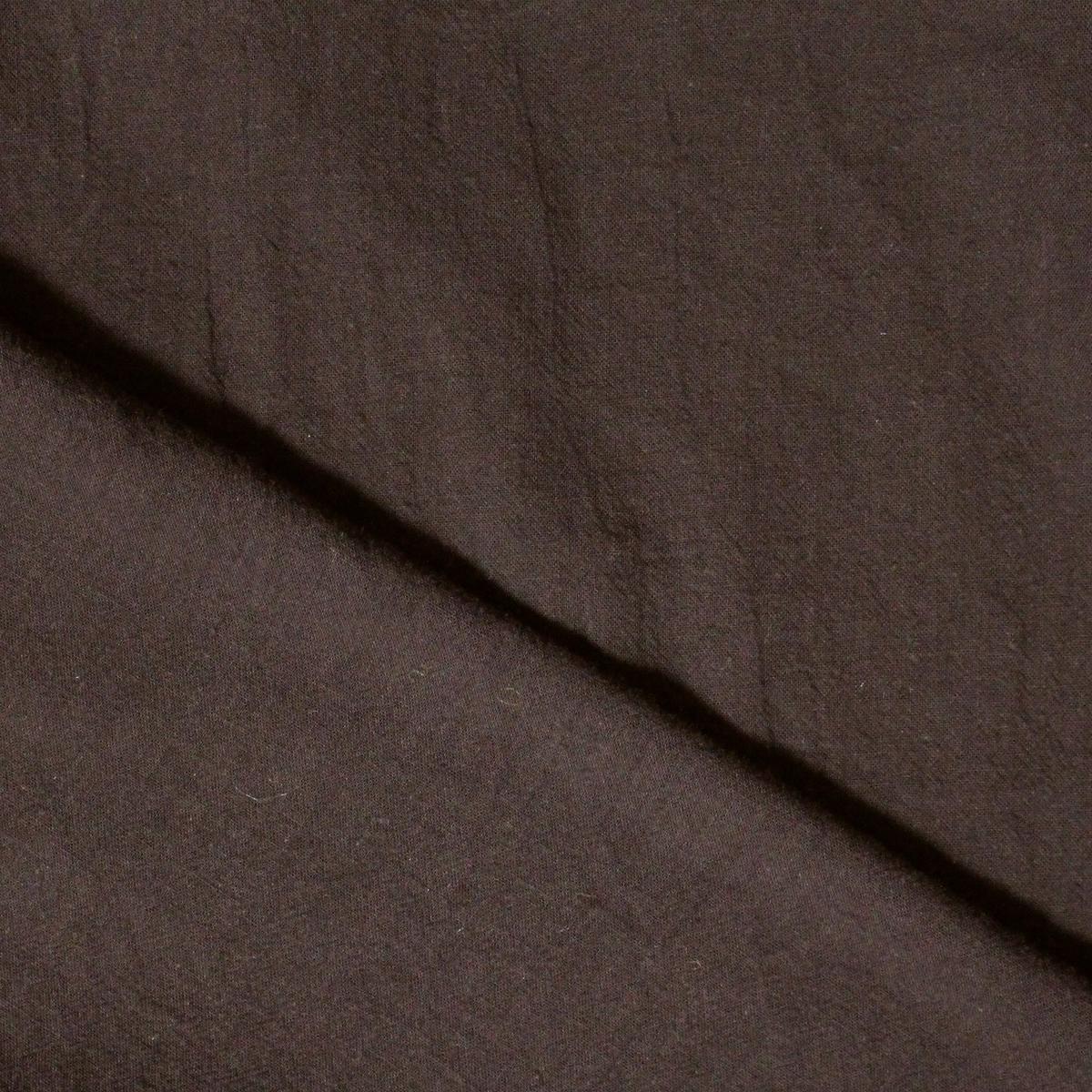 European cotton gauze - chocolate