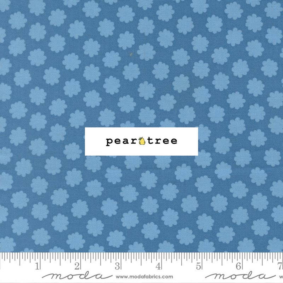 Moda Puffball Coastal - Small Floral | Scenery | Moda Fabrics | 51276-15