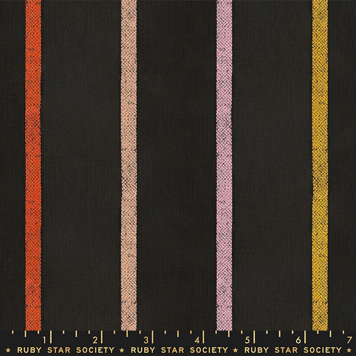 Alexia Abegg for Ruby Star Society - Warp and Weft Honey Wovens - Carousel in Black